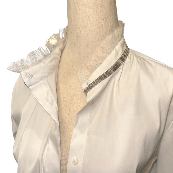 Fabiana Filippi White Button Down - Picture 3 of 6